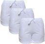 Kit com 3 Shorts de Moletom Style Feminino