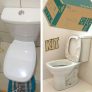 Kit Bacia com Caixa, Assento Polipropileno