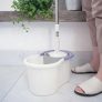 Mop com balde e esfregão giro fit – Simplo