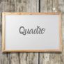Quadro Branco Standard, Souza & Cia, Moldura