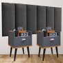 Conjunto Cabeceira Cama Casal 1,40 Com kit 2 Criado Quarto Milena