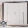 Guarda-roupa Casal 6 Portas – 4 Gavetas Kappesberg Aspen