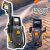 WAP Lavadora de Alta Pressão WL1820 Potência de 1400W e 1500 PSI com Agulha Desobstruidora Bico Ajustável Porta Acessórios