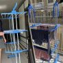 Varal De Chão Grande Varal De Roupas 3 Andares Dobrável
