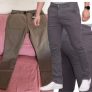 Calça Masculina Sarja Skinny Esporte Fino Com Bolsos Estilo