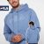Moletom Fila Letter Outline c/ Capuz Masculino