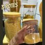 Conjunto com 3 Potes de Vidro