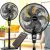 Ventilador Mallory de Coluna Air Timer TS+ Preto/Grafite 110V Com Controle Remoto