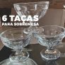 Jogo de Taças Vidro 160ml 6 Peças