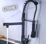 Torneira para Cozinha Gourmet Dupla de Mesa – com Filtro Monocomando
