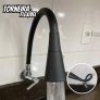 Torneira Preta Flexível Para Parede Gourmet 2 Jatos