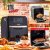 Fritadeira sem Óleo Airfryer Arno Oven & Grill Expert Preta 11L Forno Inox Digital 1800W