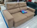 Sofá 3 Lugares Retrátil Reclinável Suede Phormatta Evolution SMP