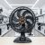 Ventilador de Mesa Arno X-TREME 7 Cinza 40cm VE71, 150W, 7 Pás, 3 Velocidades